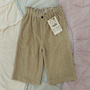 Zara Ribbed Pants 2-3Y